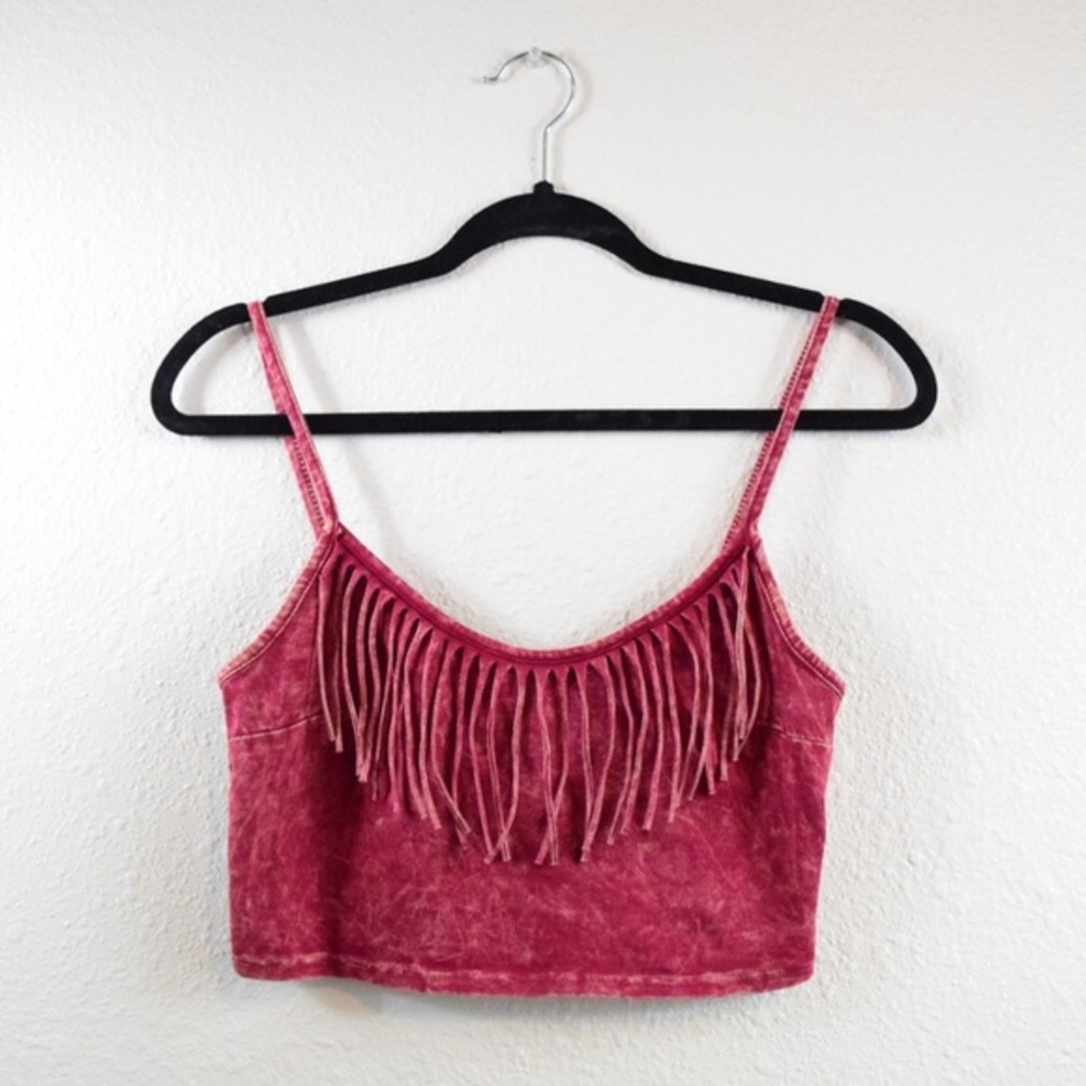 ECOTE || FRINGED FESTIVAL CROP TOP⭐️